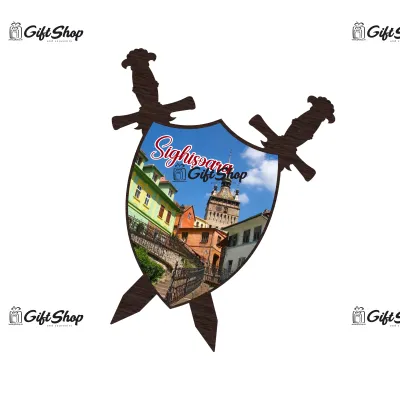 Sighisoara, magnet palos cu sabii, mgs185